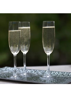 Passaro Passaro Glass Champagne Flute Wine Glass 2 Pieces Transparent 200 ml  - Image 2