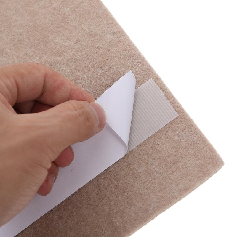 Self-Adhesive Felt Board Tiles 6 Pack Deep Camel 30x30cm Wall Memo Display - Image 4