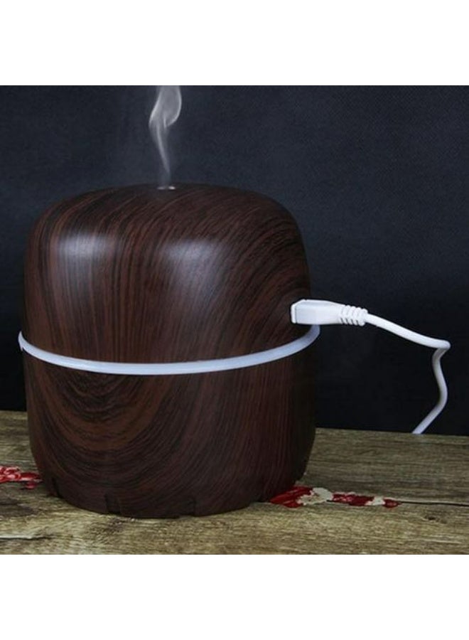 Portable Wood Grain Humidifier Diffuser - Image 2