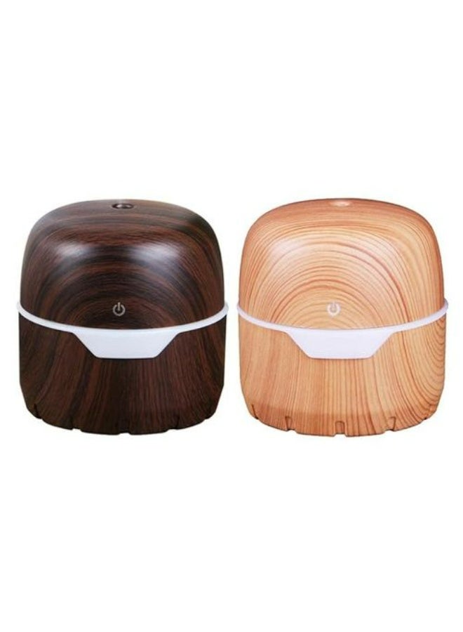 Portable Wood Grain Humidifier Diffuser - Image 1