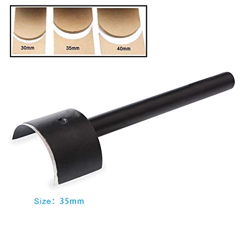Co-link DIY Leather Craft Half-Round Cutter Punch Arc-Shaped Punch Strap Tools for Belt Strap Wallet Bag End(15.20.25.30.35.40.45 mm) - Image 4