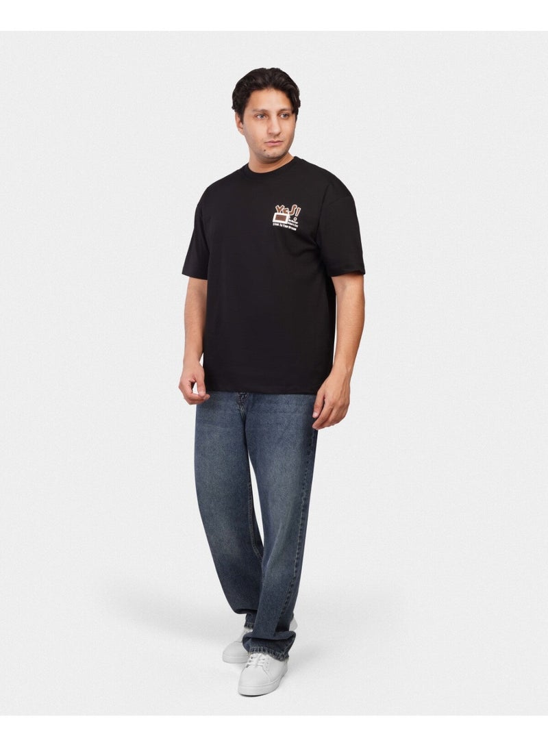 TORINESE "Inspire Black" Graphic Oversize - Image 1