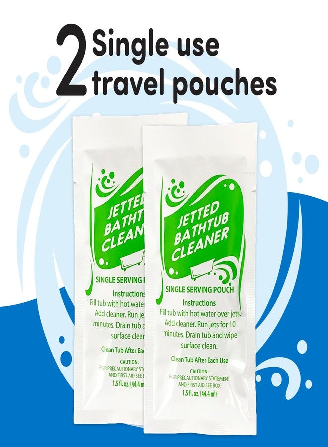 Oh Yuk Jetted Bathtub Cleaner Concentrate - 2 Single-Use Travel Pouches - Image 5