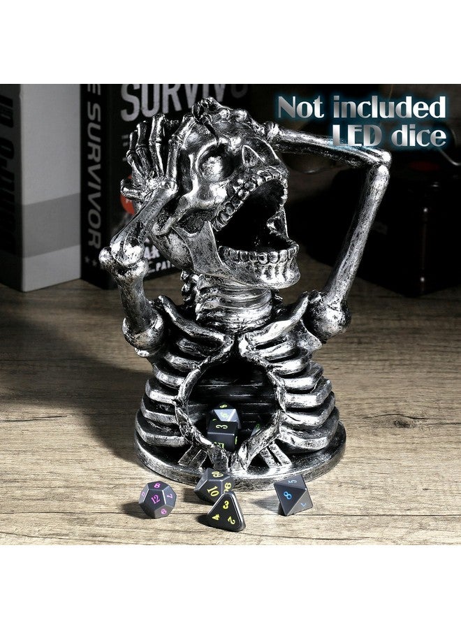 دي أن دي أن دي برج النرد DNDND، برج تدحرج نرد DND الجمجمة للعبة الطاولة Dungeons and Dragons D&D وألعاب RPG (الجمجمة) - Image 4