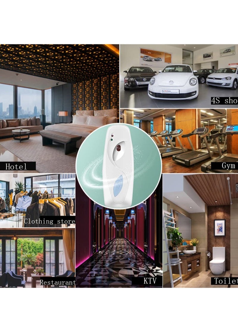 Automatic Air Freshener Dispenser Wall Mounted/Free Standing Auto Sensor Spray Dispenser for Bathroom Washroom Hotel Office White - Image 4