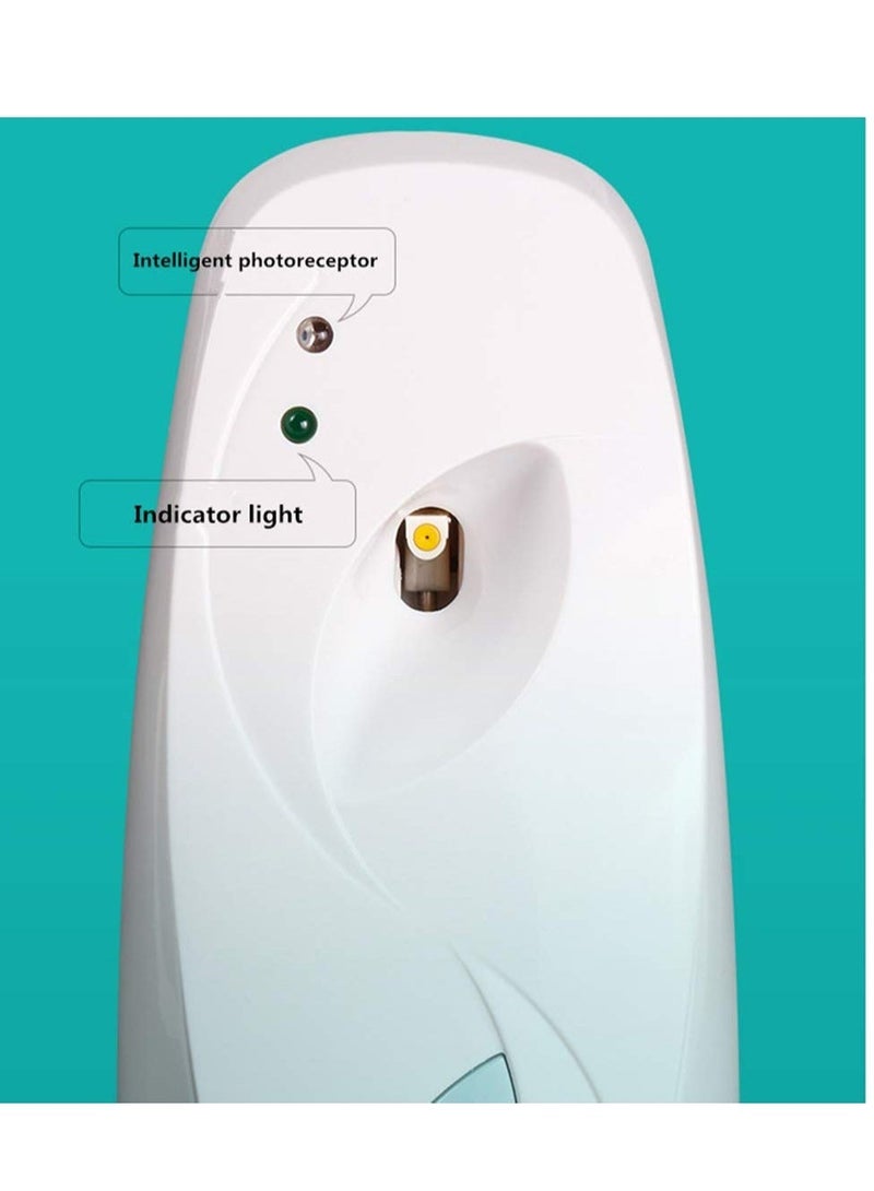 Automatic Air Freshener Dispenser Wall Mounted/Free Standing Auto Sensor Spray Dispenser for Bathroom Washroom Hotel Office White - Image 4