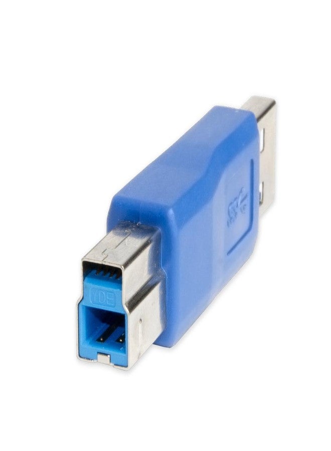 Syba USB 3.0 Type-A Male to Type-B Male Gender Changer - Image 1