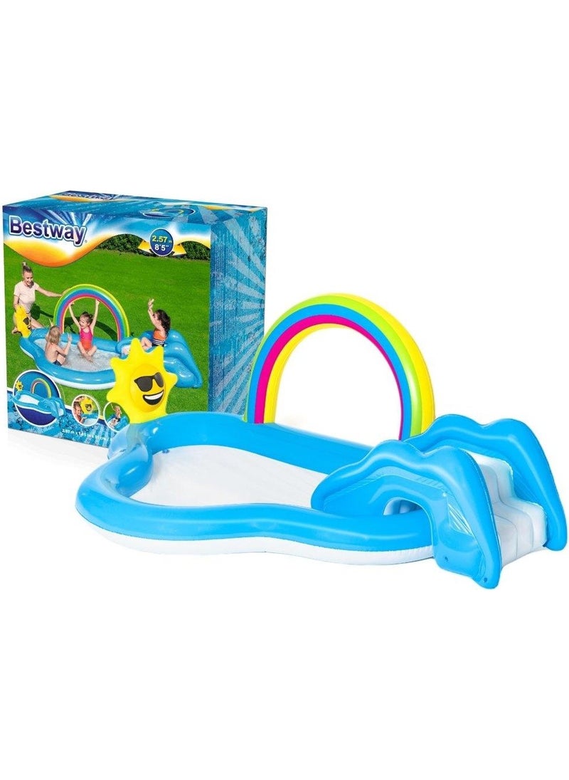 Inflation Pump - 53092 Fun Pool with Slide and Fountain - 257 x 145CM - pzsku/ZC8875A0A59C7D3539D98Z/45/_/1725724130/7a515877-4c3c-4d74-a538-bdb2ff935cce