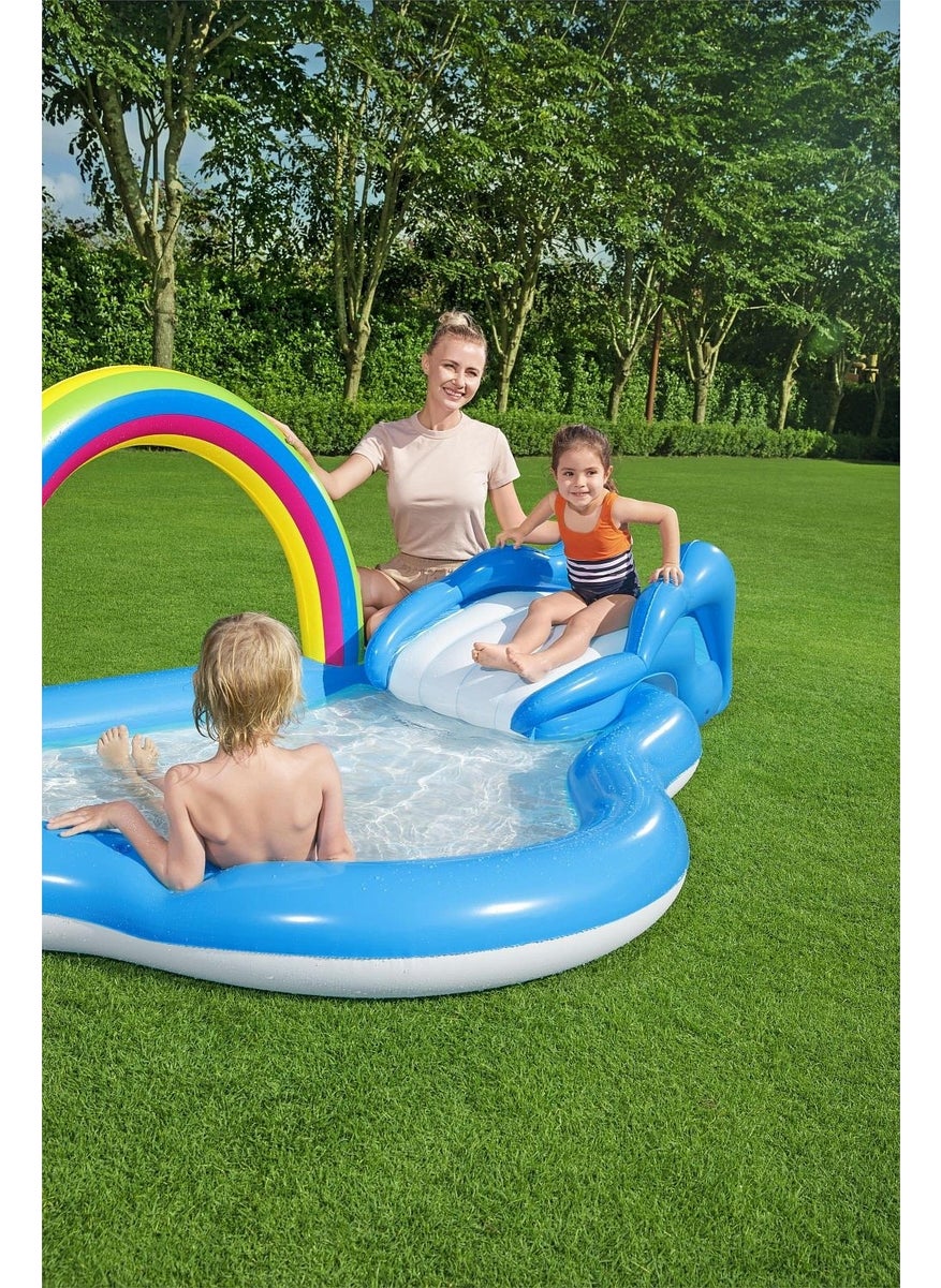 Inflation Pump - 53092 Fun Pool with Slide and Fountain - 257 x 145CM - pzsku/ZC8875A0A59C7D3539D98Z/45/_/1728060461/7f3488b6-b67b-49e7-b682-4132d1833928