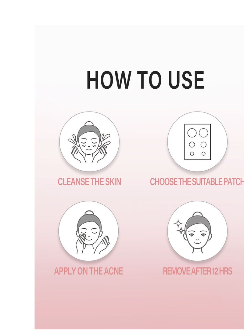 LaPalo - Pimple Patches for Face 120Pcs - Acne Pimple Patches with Hydrocolloid and Salicylic Acid - Star Pimple Patches for Covering Zits, Blemishes, Dark Spots - 6 Cute Shapes - Image 1