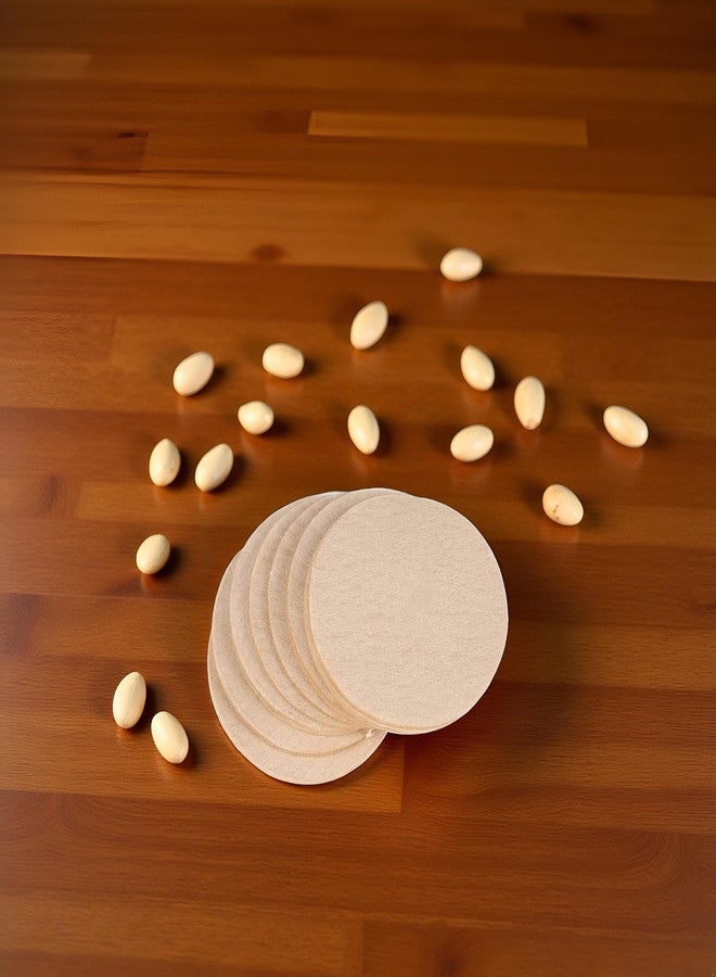 Jizlan 100 Pcs No.6 Coffee Filters, Moka Pot Filter Paper, Natural Paper Coffee Filter, No Blowout, Disposable for Pour Over and Drip Coffee Maker - Image 5