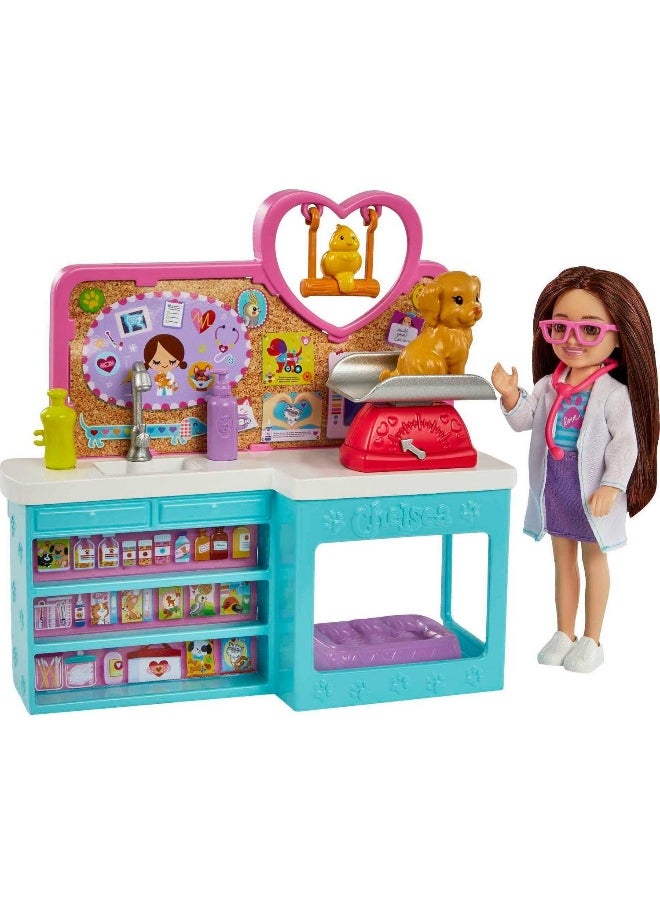 Barbie Barbie Chelsea Pet Vet Doll Playset  - Image 3