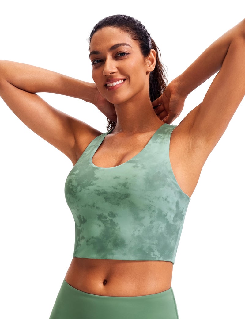 JOYSPELS Sports Bras for Women Extra Comfort Criss-Cross Back Padded Workout Tops for Women Medium Support - Image 3