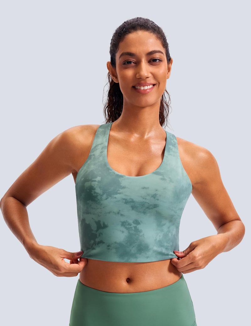 JOYSPELS Sports Bras for Women Extra Comfort Criss-Cross Back Padded Workout Tops for Women Medium Support - Image 2