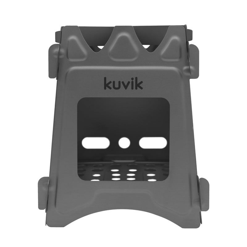 Kuvik Titanium Wood Stove - Ultralight and Compact Stove for Backpacking, Camping, and Survival - Image 2