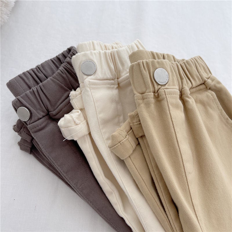Boys' New Denim Trousers Children'S Pants Big Children'S Fashion Children'S Wear Western Style Stretch Loosen Trendy Pants - Image 5