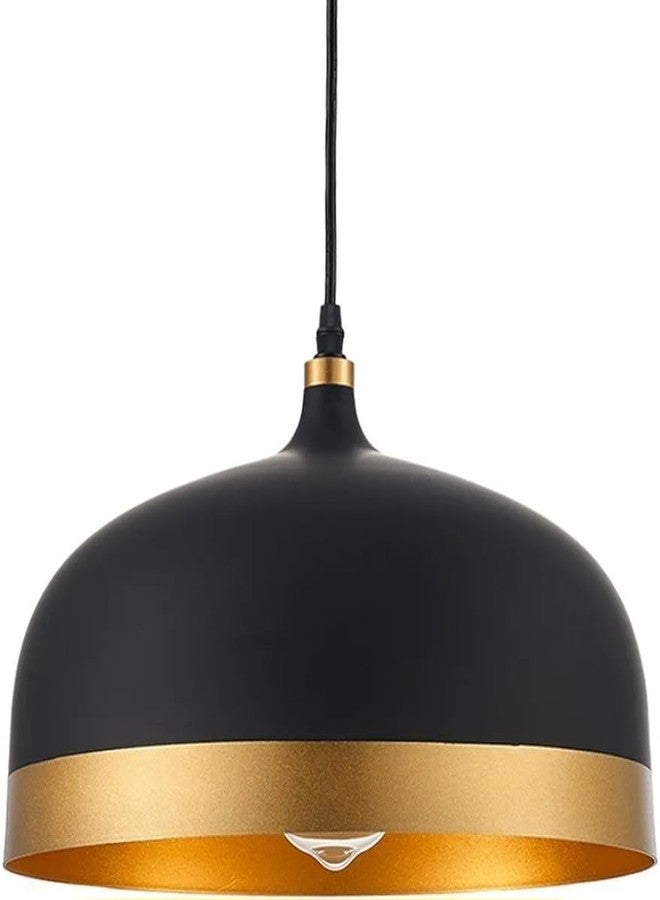 twixle Pendant Ceiling Lamp, Black and Gold Aluminium, for Living Room Dining Kitchen Bedroom, 1 Pack (Without Bulb) - Image 5