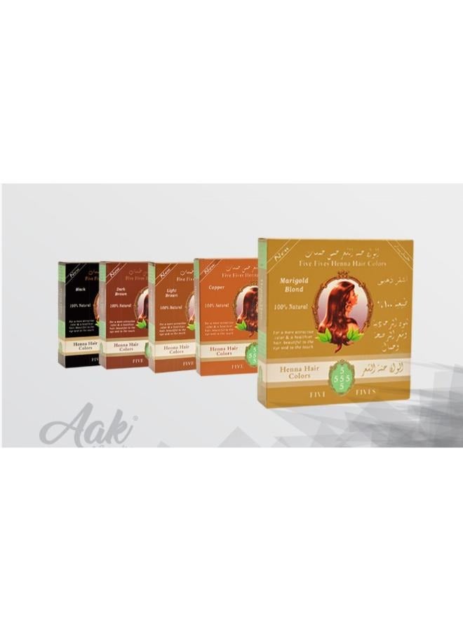 Five Fives Henna five fives black color. 100 gm - Image 3