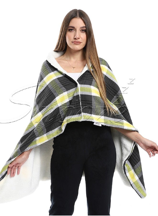 snooze Caro Wearable Blanket, Lemon Yellow  - Image 1