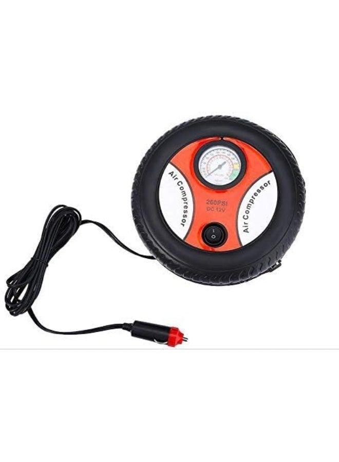 Mini Car Inflatable Pump Air Pumping Tire Pumps DC 12V Electric Tyre Pressure Monitor Compressor Portable for Bike Motor Ball - Image 5
