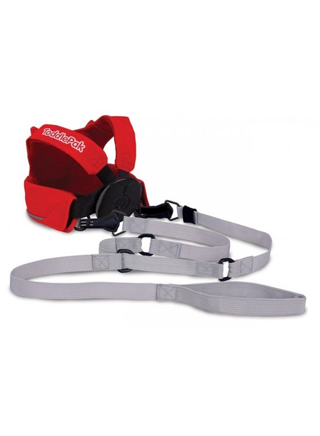 Trunki ToddlePak Felix Fox Red Toddler Walking Reins and Safety Harness Backpack, Adjustable Design with Secure Strap for Travel and Outings - Image 2