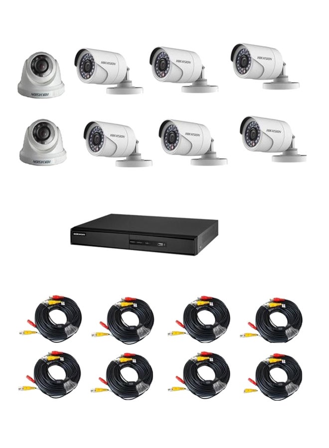 هيكفيجن Hikvision 16-channel Surveillance Camera Kit 1000GB