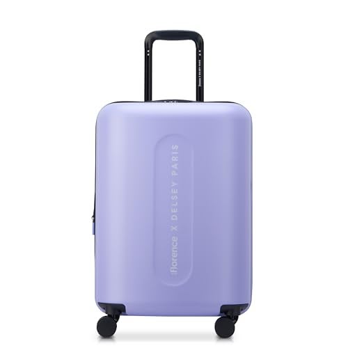 florence by mills Catch Flights Hardside Expandable Luggage with Spinner Wheels, Lavender, Carry-On 20 Inch - Image 1