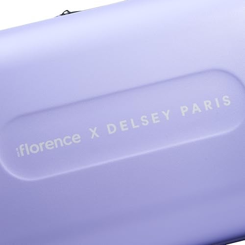 florence by mills Catch Flights Hardside Expandable Luggage with Spinner Wheels, Lavender, Carry-On 20 Inch - Image 2