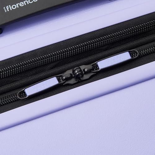 florence by mills Catch Flights Hardside Expandable Luggage with Spinner Wheels, Lavender, Carry-On 20 Inch - Image 4