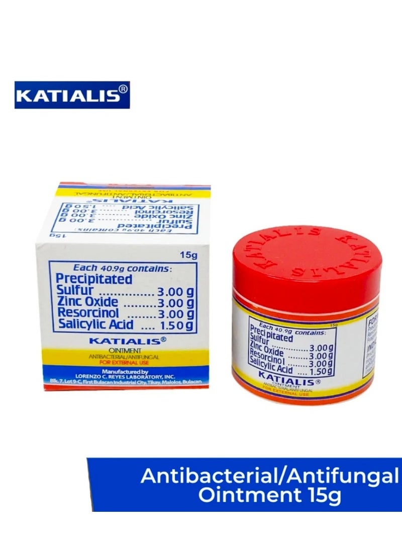 Katialis Ointment Antibacterial and Antifungal 15g