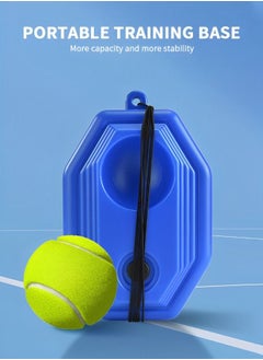 GROIC Adult Tennis Racket Set,Tennis Trainer with String Rebound Tennis,Beginner Tennis Training with Racket,Racket Bag, Tennis Trainer,Outdoor Sports Set  - Image 5