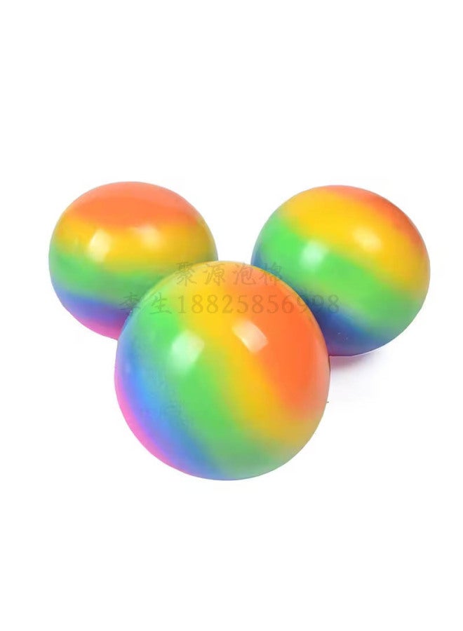 PU Foam Solid Pressure Ball Smooth Sponge Ball Polyurethane High Elastic Foam Children's Toy Stress Ball-Color:Other Colors-Diameter:63mm  - Image 5
