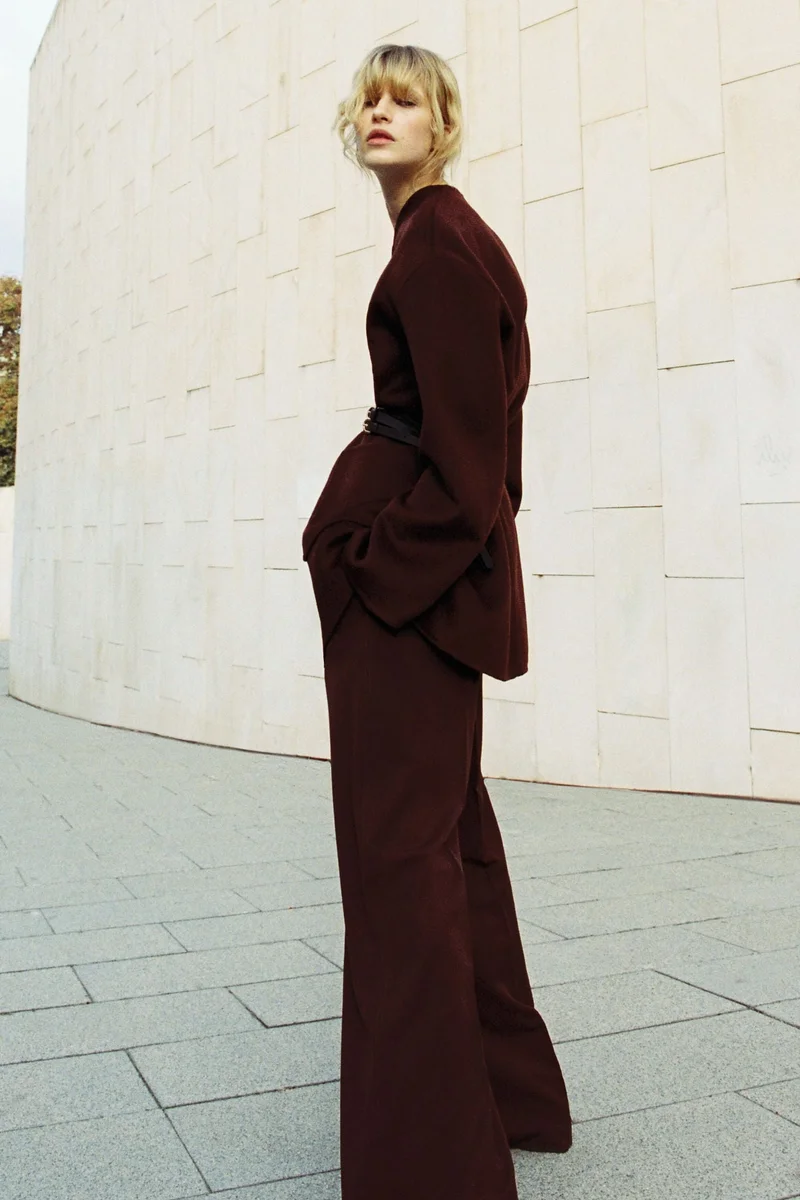 H&M Wide tailored trousers