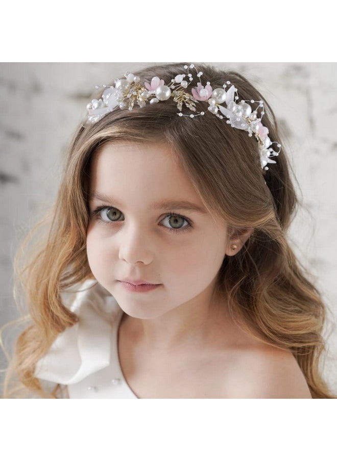 2 Pieces Wedding Flower Headpieces For Girls, Flower Girl Hair Accessories For Wedding Rhinestones Flower Headband Fairy Pearl Flower Crown For Girls Bridal Crystal Flower Tiara For Women - pzsku/ZC888B1EC08D0DAA78545Z/45/_/1735566974/f13f776c-1c95-4eac-8b3e-102239839abf