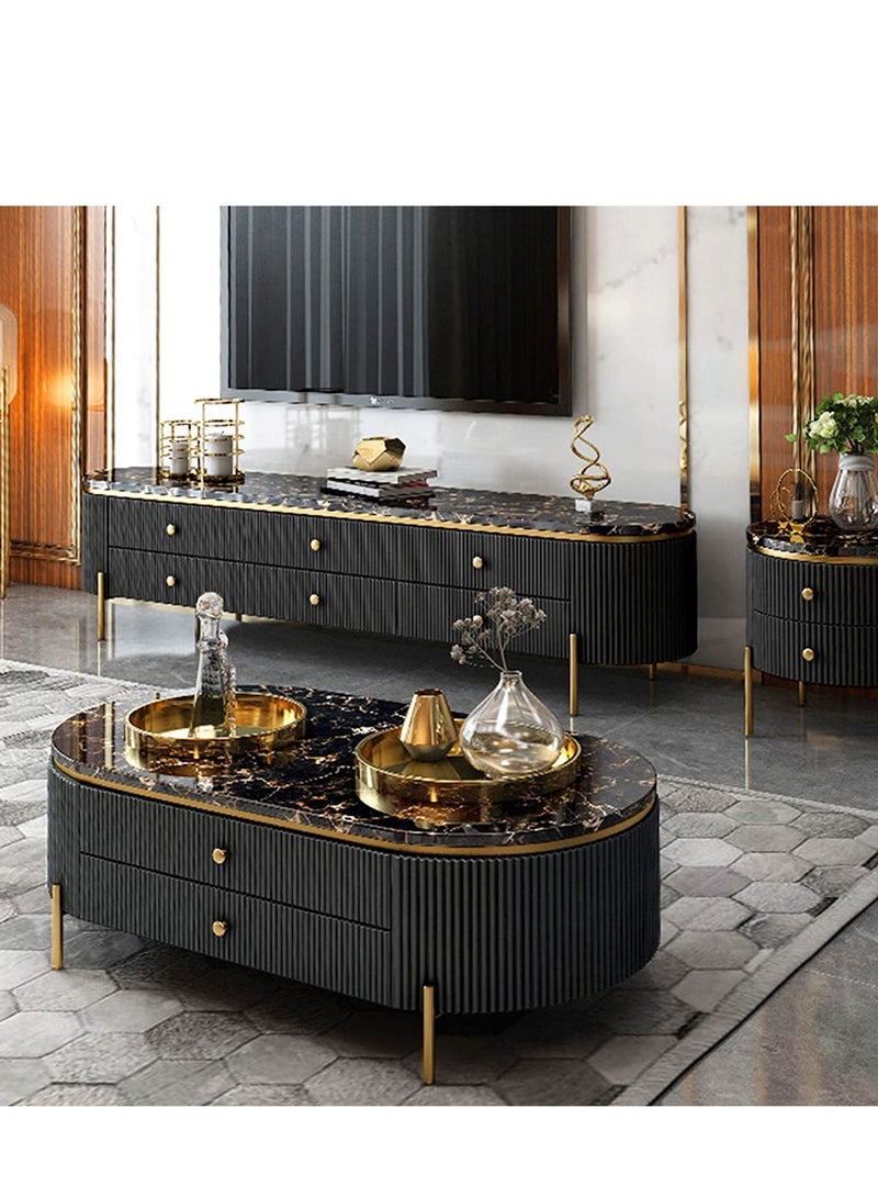 Modern Metal Furniture Legs for DIY Projects 6 Inch Gold Replacement Feet for Coffee Tables Sofas Dressers and Couches Set of 4 - Image 2