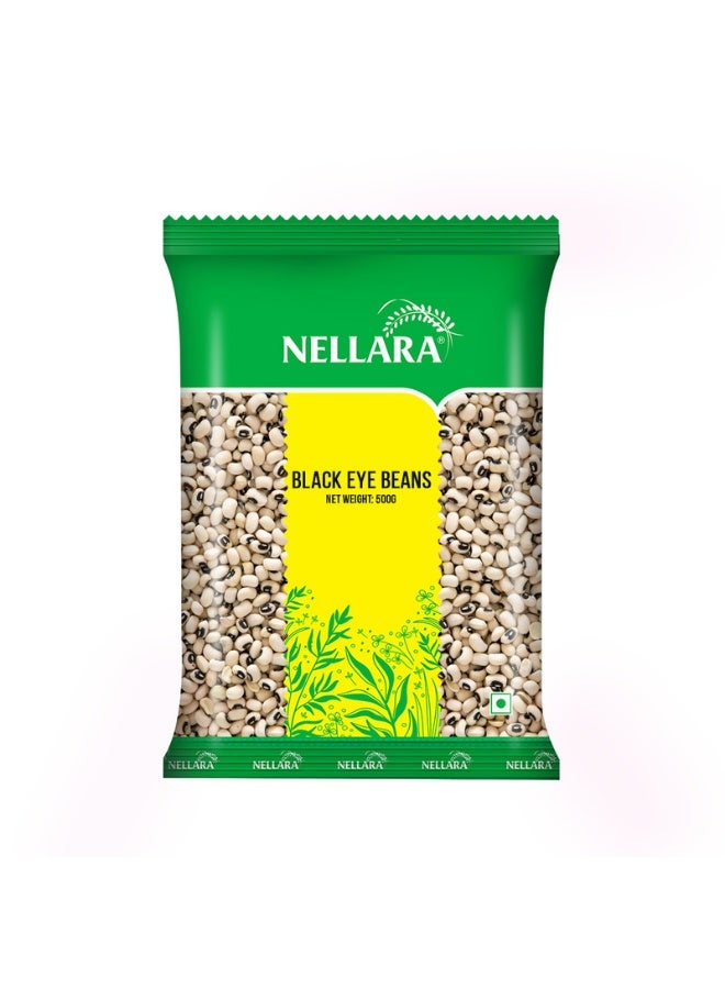 Nellara Black Eye Beans 500 Gram