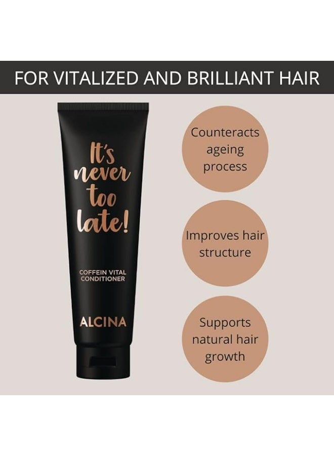 ALCINA It's never too late! Caffeine Vital Conditioner 150ml - Image 4