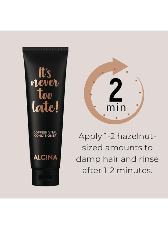 ALCINA It's never too late! Caffeine Vital Conditioner 150ml - Image 2