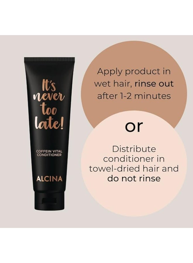 ALCINA It's never too late! Caffeine Vital Conditioner 150ml - Image 3