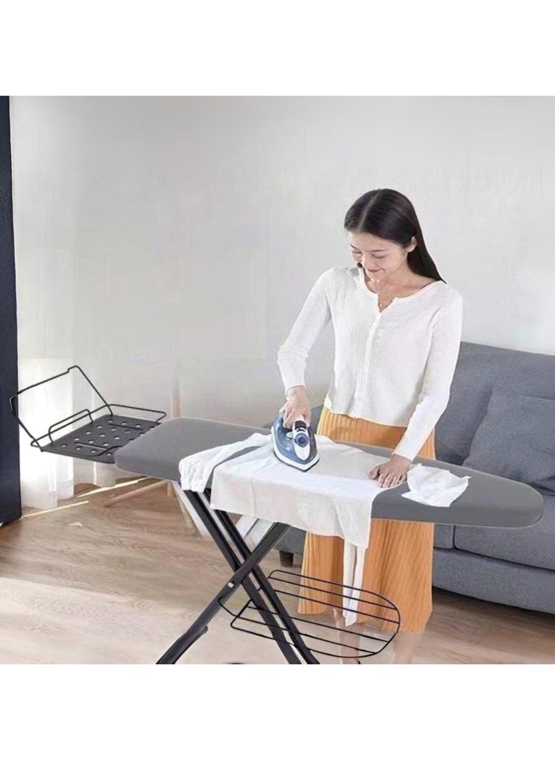 Alissa Ironing Board Compact Iron Board with Iron Rest and Hanger & Extra Thick Cover Folding Heavy Duty Ironing Board  - Image 2
