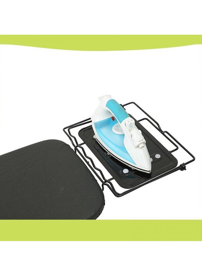 Alissa Ironing Board Compact Iron Board with Iron Rest and Hanger & Extra Thick Cover Folding Heavy Duty Ironing Board  - Image 4