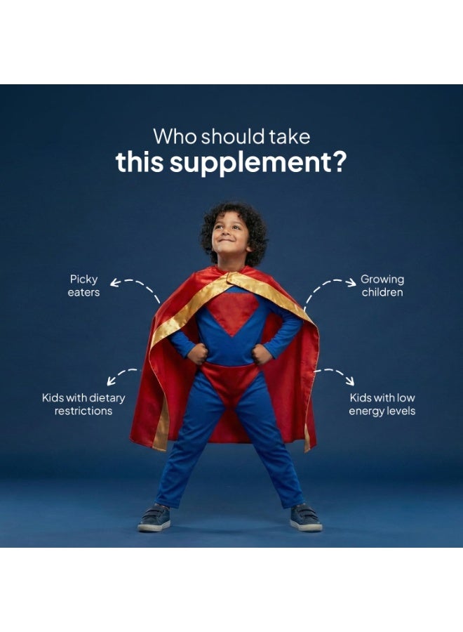 Miduty Smarty Kids - Multivitamin Gummies - Chelated Minerals, Iron & Vitamins - For Energy, Growth & Nutrient Support in Kids - 60 Sugar-Free Gummies - Image 3