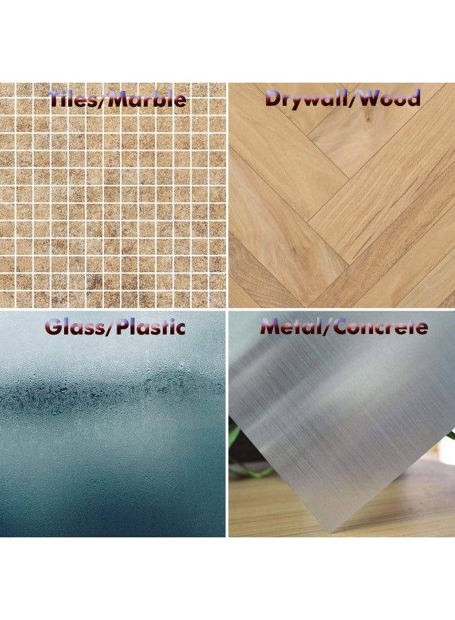 LLPT شريط لاصق مزدوج الجوانب شفاف أكريليك شريط تثبيت قوي 1 بوصة × 550 بوصة أحجام متعددة خالي من البقايا مقاوم للماء داخلي خارجي لاصق (WA150) - Image 3