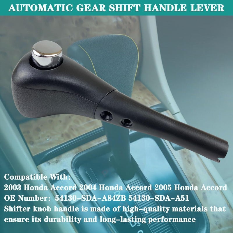 YzusGomumu Car Shifter Knob Handle for 2003-2005 Honda Accord Automatic - Image 2