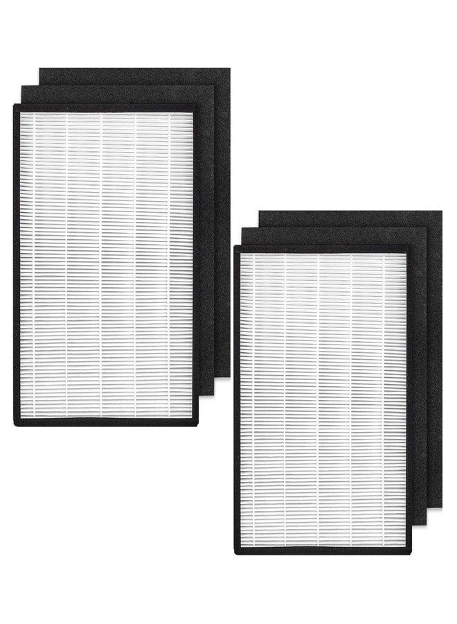 HOMFILBIT EPI-328 Replacement Filter for COLZER EPI-328 and Domccy NS-320 Air Purifier, H13 Hepa Filters with High efficiency Activated Carbon, 2 Pack HEPA + 4 Pack Pre-Filter - Image 1