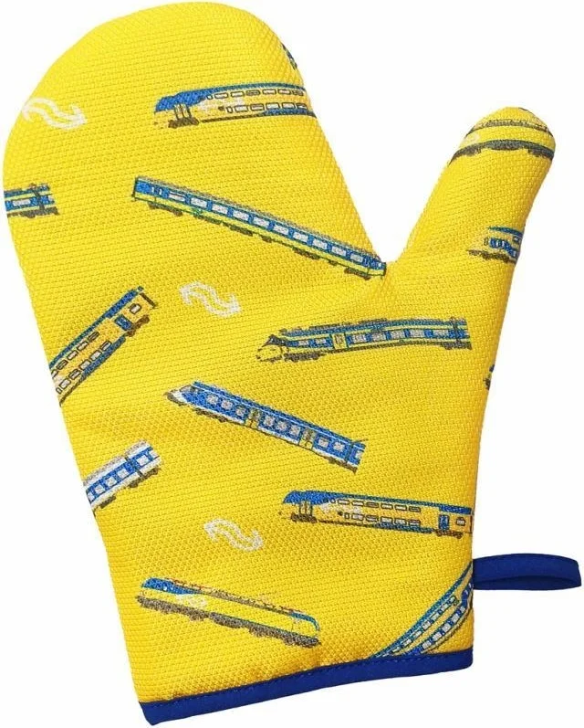 Magic Lady Single Yellow Heat Resistant Oven Mitt 30X20 cm