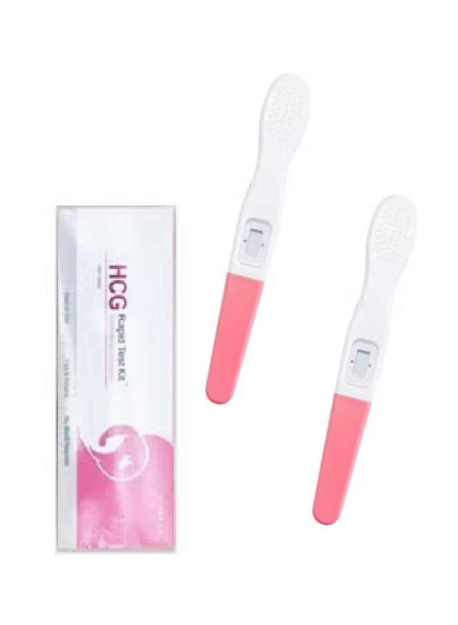 2 جهاز اختبار الحمل اتش سي جي  مجموعة اختبار سريع للكشف عن هرمون الحمل اتس سي جي للنساء. تحليل حمل منزلي تحليل حمل تست حمل تحليل حمل رقمي تحليل حمل مبكر تحليل الحمل تحليل حمل دقيق تحليل حمل كلير بلو - Image 1