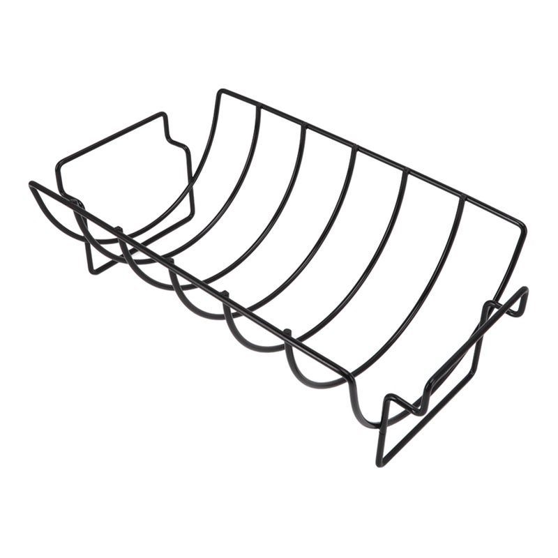 Rib Rack Non Stick Coated Chicken Steak Roasting Stand Barbecue Tool Beef Ribs Grill - Image 5