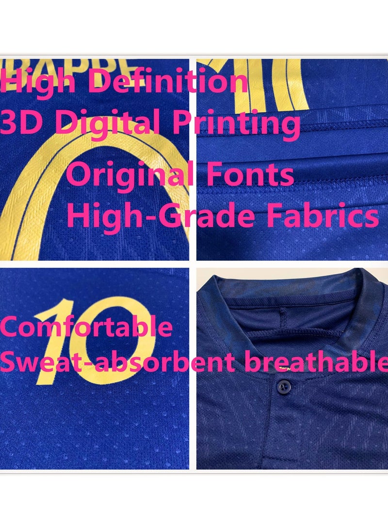 Kids Soccer Jersey Football Uniforms Soccer Fans Shirt Short For Boys or Girls  - Image 2