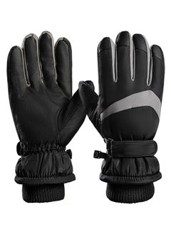 Winter Gloves for Men Women - Wool Fleece Liner Touchscreen Gloves, Thermal Warm Winter Gloves for Cold Weather